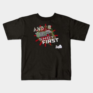 Blabba Shot First Kids T-Shirt